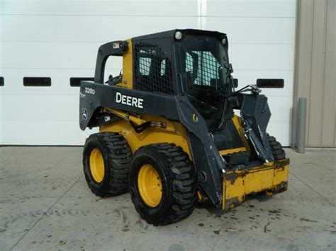 john deere 328d skid steer start time